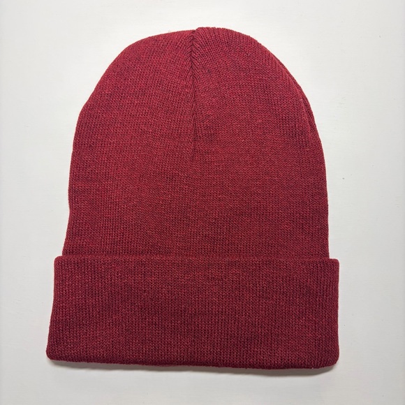 Burgundy Knit Hat - Picture 3 of 3